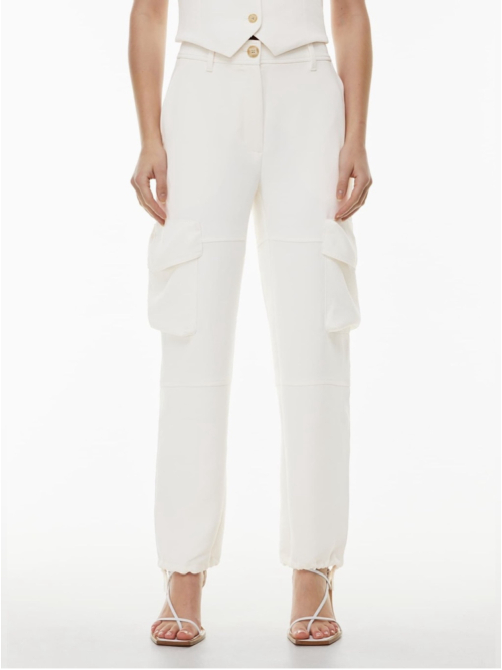 Wilfred Project Cargo Pant Light Birch Size 8 Aritzia